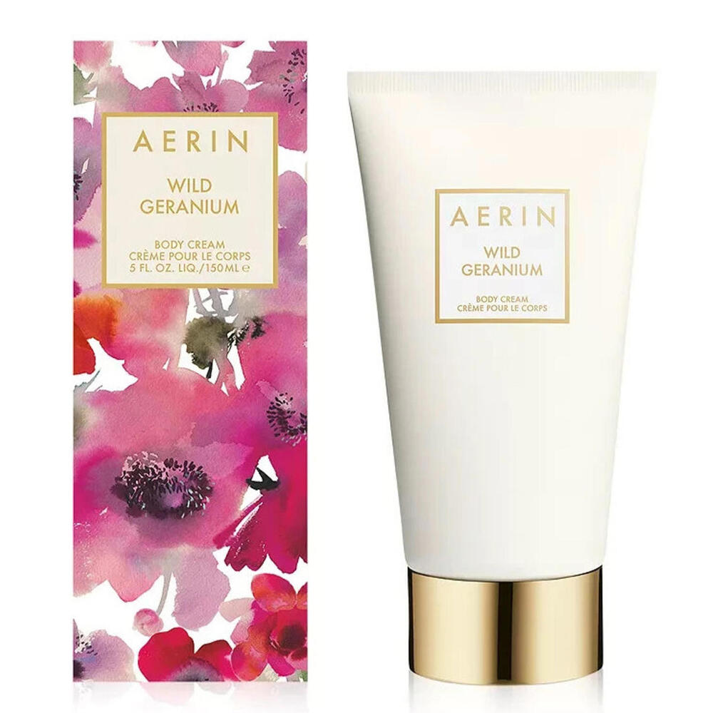 AERIN Wild Geranium Body Cream  5oz/150ml  New in Box